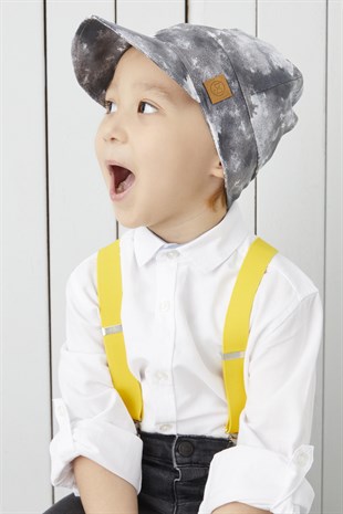 %100 Pamuklu El yapımı Ekstra Yumuşak Erkek Kız Bebek Çocuk Vizyerli Batik 4 Mevsim Şapka